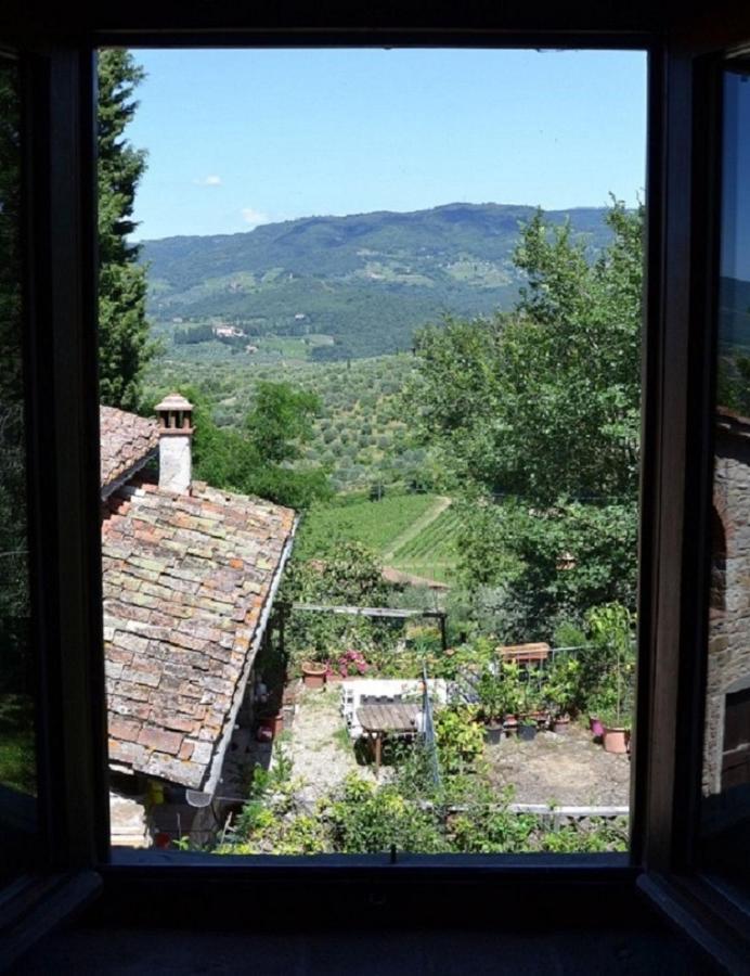 Ferienwohnung Agriturismo Podere La Casa Panzano in Chianti Exterior foto
