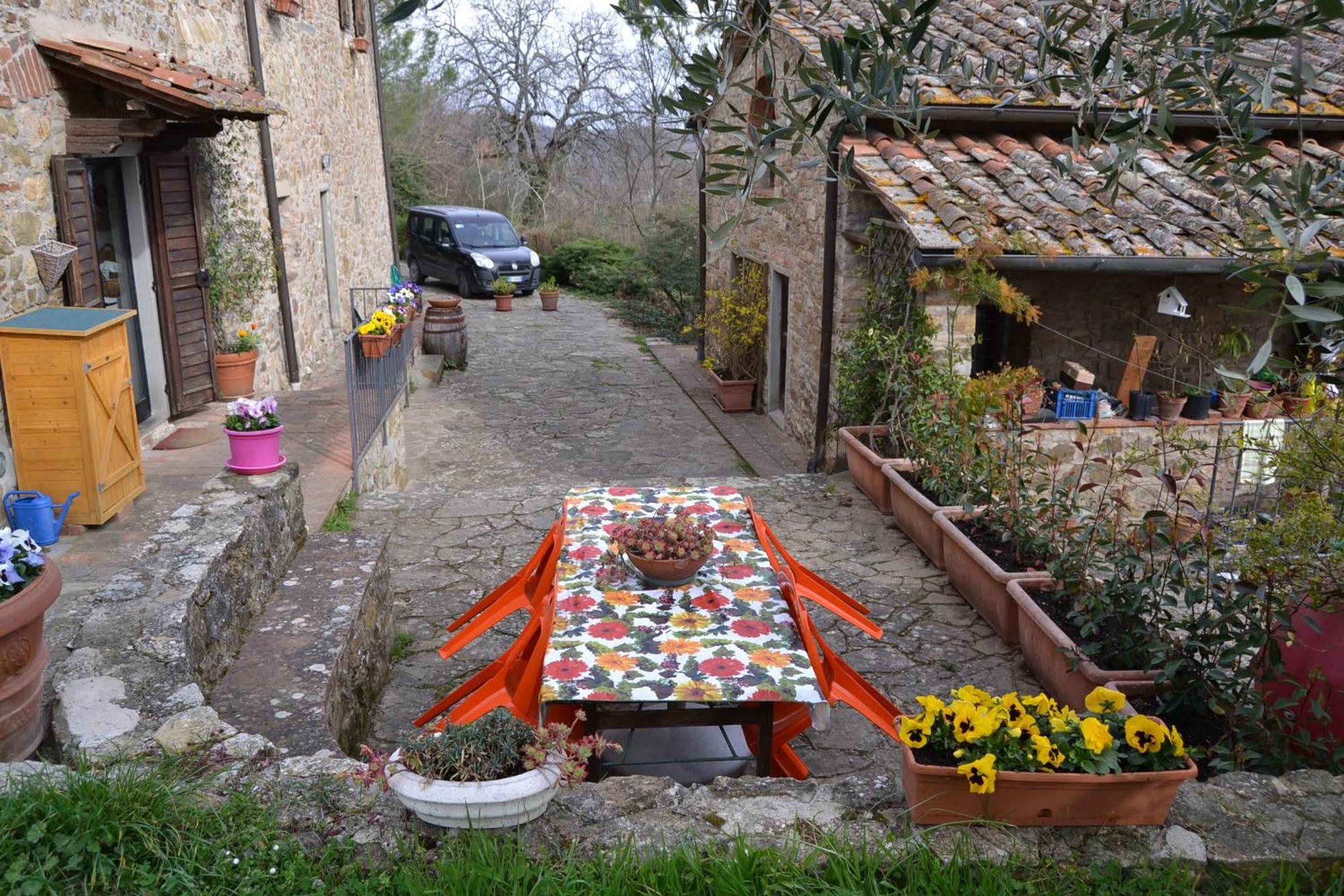 Ferienwohnung Agriturismo Podere La Casa Panzano in Chianti Exterior foto