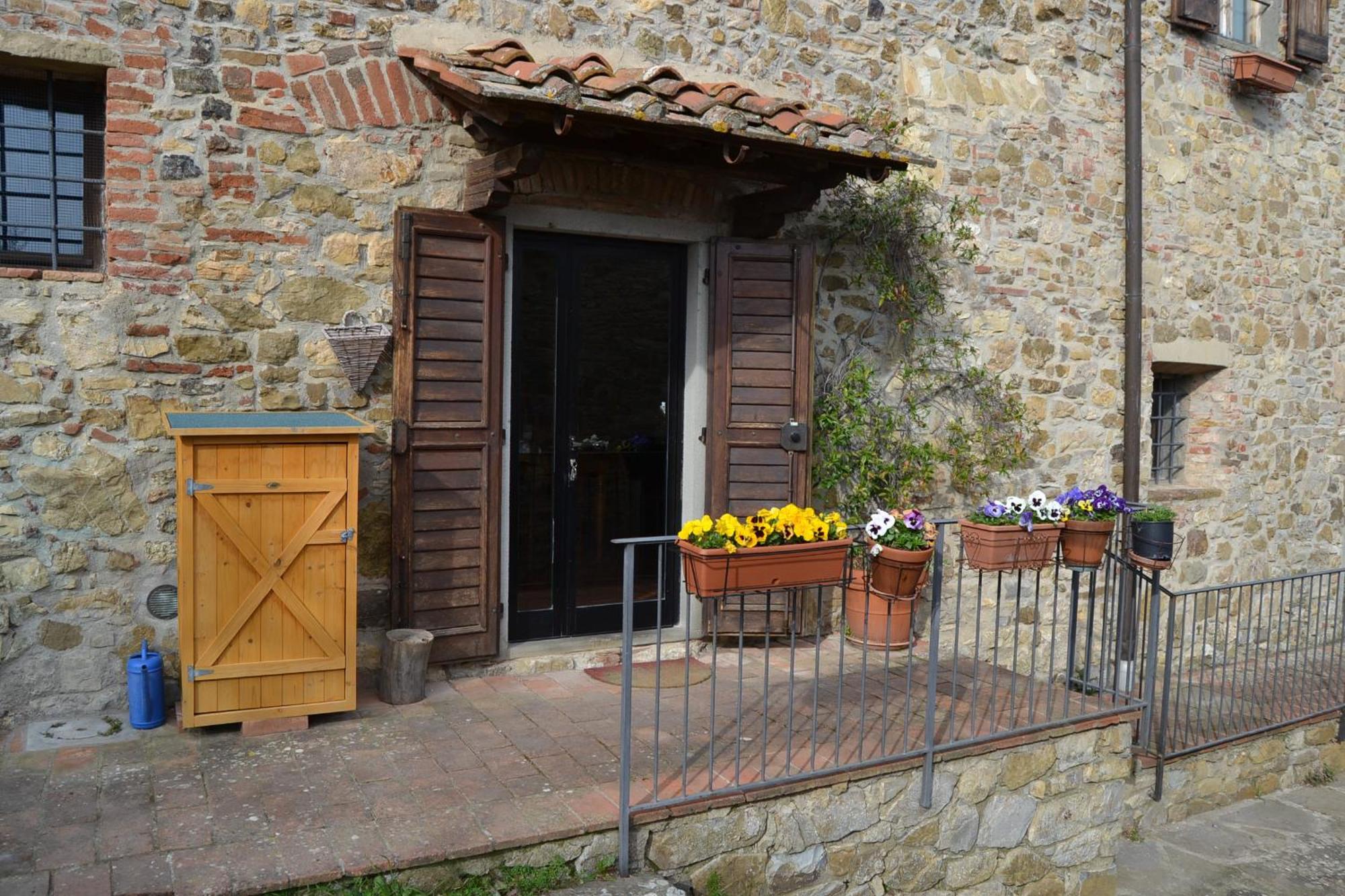 Ferienwohnung Agriturismo Podere La Casa Panzano in Chianti Exterior foto